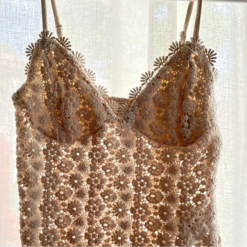 Crochet body suit